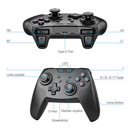 Powerextra Wireless Controller for Nintendo Switch - JOY2ESpree