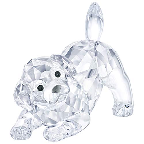 Swarovski Crystal Labrador Puppy Playing Figurine - JOY2ESpree