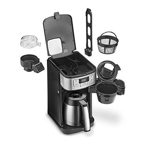 Cuisinart DGB-450 Blade Grind and Brew 10-Cup Thermal Carafe Coffeemaker with Descaling Liquid and Tumbler Bundle (3 Items) - JOY2ESpree