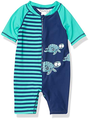 Tommy Bahama Boys' One Piece Rashguard Swimsuit Bathingsuit