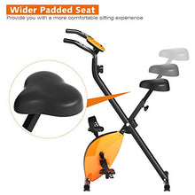 
                        
                          Cargar imagen en el visor de la galería, GYMAX Folding Stationary Bike, Stationary Upright Bike with LCD Monitor - JOY2ESpree
                        
                      