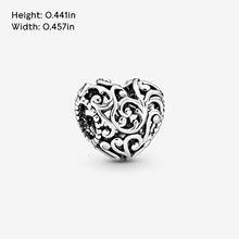
                        
                          Load image into Gallery viewer, Pandora Jewelry Regal Heart Sterling Silver Charm - JOY2ESpree
                        
                      