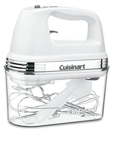 Cuisinart HM-90S Power Advantage Plus 9-Speed Handheld Mixer with Storage Case, White - JOY2ESpree
