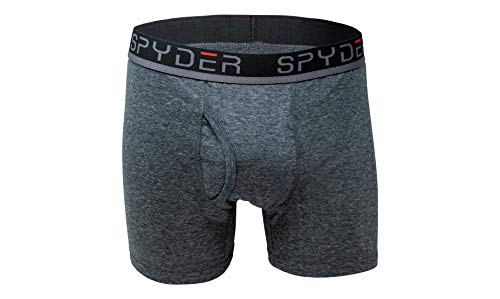 Spyder Men's Boxer Briefs Pro Cotton Sports Underwear