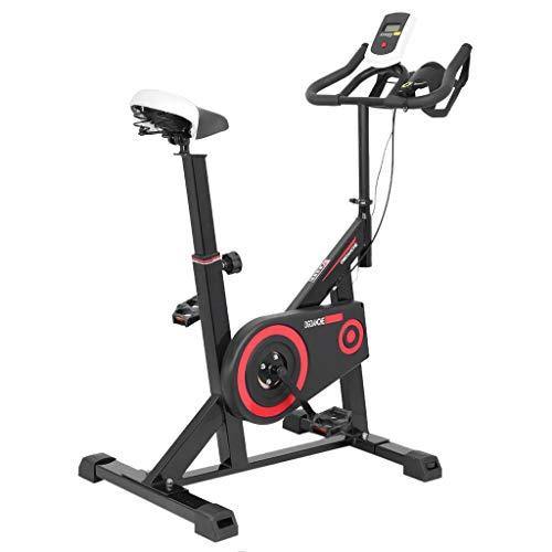 Indoor Exercise Bike with LED Display, Stationary Bicycle for Cardio Fitness, Home Upright Cycling Bike - JOY2ESpree