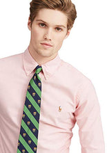 
                        
                          Load image into Gallery viewer, Ralph Lauren Mens Logo Button-Down Dress Shirt
                        
                      