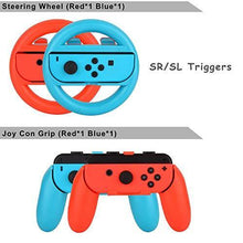 
                        
                          將圖片載入圖庫檢視器 EOVOLA Accessories Kit for Nintendo Switch Games Bundle Wheel Grip Caps Carrying Case Screen Protector Controller - JOY2ESpree
                        
                      