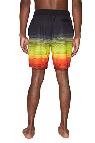 Spyder Men's 9" Ombre Stripe Hybrid Board Short