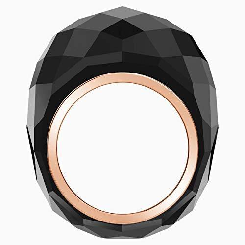 Swarovski Nirvana Ring Black Rose-Gold Tone PVD - JOY2ESpree