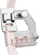 
                        
                          Load image into Gallery viewer, Pili-Paradise Presser Foot 2 Pcs Set Include Adjustable Guide Foot &amp; Bias Binder Foot
                        
                      