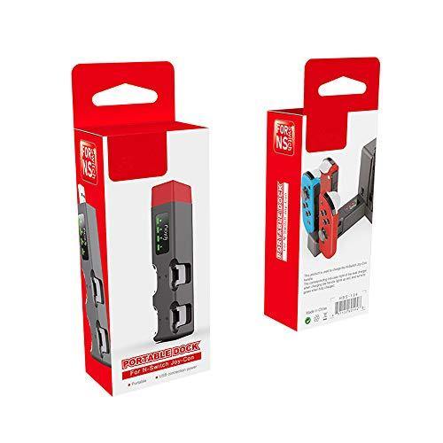 BUERTT Mini Charger for Switch Joy Cons, Charging Dock for Nintendo Switch Joy Cons - JOY2ESpree