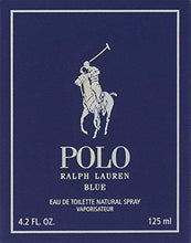 
                        
                          Load image into Gallery viewer, Ralph Lauren Polo Blue Eau de Toilette 4.2-oz.
                        
                      