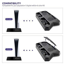 
                        
                          画像をギャラリービューアに読み込む, Stand with Cooling Fan and Dual Controller Charger for PS5 - JOY2ESpree
                        
                      