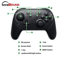 
                        
                          画像をギャラリービューアに読み込む, Wireless pro Game Controller 2-Pack for Nintendo Switch by Gamebound (2 Pack Black) - JOY2ESpree
                        
                      