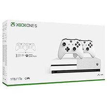 
                        
                          Load image into Gallery viewer, Xbox One S Two Controller Bundle (1TB) Includes Xbox One S, Extra Wireless Controller, 3-Month Game Pass Trial, 14-day Xbox Live Gold Trial - JOY2ESpree
                        
                      