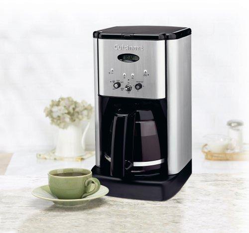 Cuisinart DCC-1200 Brew Central 12 Cup Programmable Coffeemaker, Black/Silver - JOY2ESpree