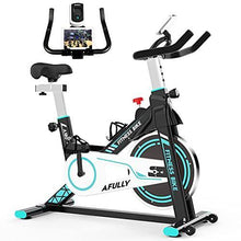 
                        
                          Load image into Gallery viewer, Afully Indoor Exercise Bikes Stationary, Fitness Bike Upright Cycling Belt Drive - JOY2ESpree
                        
                      