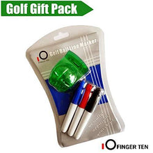 
                        
                          गैलरी व्यूवर में इमेज लोड करें, FINGER TEN Golf Ball Marker Line Drawing Tool 4 Color Value Pack Template Liner Stencil Putt Alignment - JOY2ESpree
                        
                      