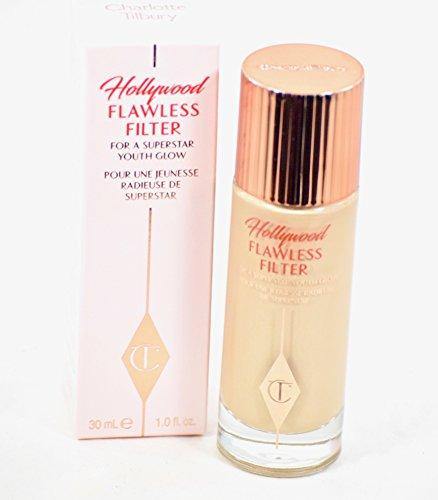 Charlotte Tilbury Hollywood Flawless Filter Face Foundation Primer & Highlight - 1 oz Full Size (Shade 1)