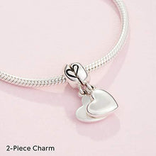 
                        
                          Cargar imagen en el visor de la galería, Pandora Jewelry Mother and Son Heart Split Dangle Sterling Silver Charm - JOY2ESpree
                        
                      