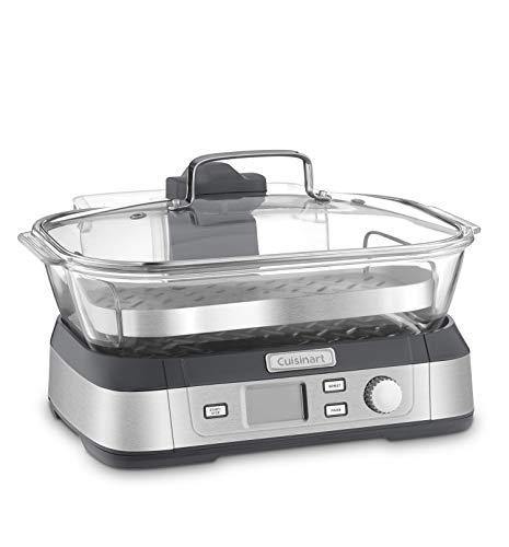 Cuisinart Digital Glass Steamer, One Size, Stainless Steel - JOY2ESpree