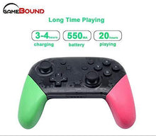 
                        
                          गैलरी व्यूवर में इमेज लोड करें, Wireless pro Game Controller for Nintendo Switch by Gamebound (Pink &amp; Green) - JOY2ESpree
                        
                      