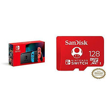 
                        
                          將圖片載入圖庫檢視器 Nintendo Switch with Neon Blue and Neon Red Joy‑Con - HAC-001(-01) + SanDisk 128GB MicroSDXC UHS-I Card - JOY2ESpree
                        
                      