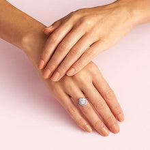 
                        
                          Muat gambar ke penampil Galeri, Pandora Jewelry Sparkling Teardrop Halo Cubic Zirconia Ring in Sterling Silver - JOY2ESpree
                        
                      