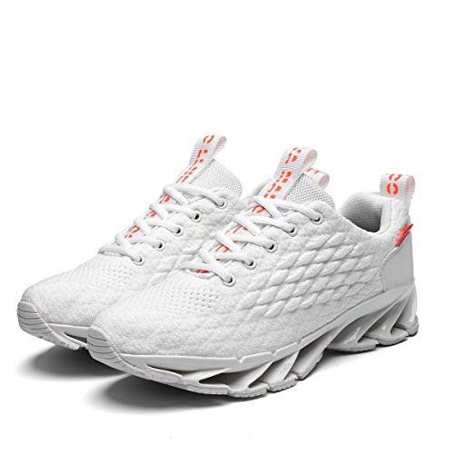 Pozvnn Mens Blade Sneakers Athletic Running Shoes Non Slip Walking Fashion Tennis Shoes