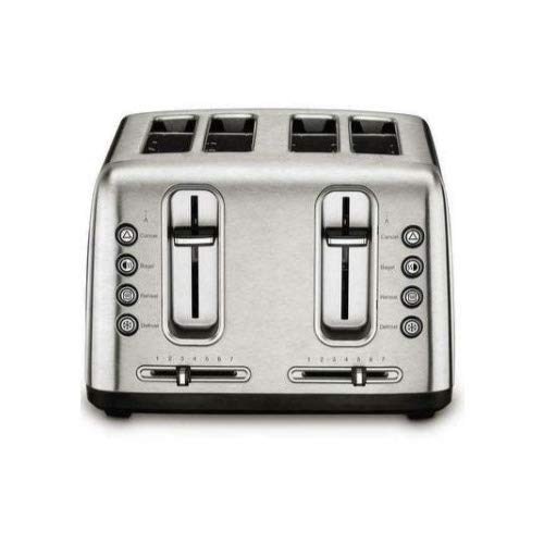 Cuisinart RBT-4900PCFR Stainless Steel 4-Slice Toaster (Renewed) - JOY2ESpree