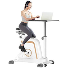 
                        
                          Muat gambar ke penampil Galeri, pooboo Desk Cycle Exercise Bike Indoor Cycling Bike Adjustable Magnetic Resistance Stationary Bike for Home Office - JOY2ESpree
                        
                      