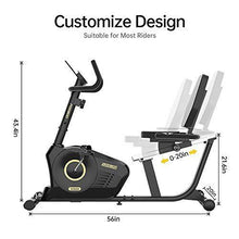 
                        
                          將圖片載入圖庫檢視器 pooboo Recumbent Exercise Bike, Magnetic Cycling Bike Stationary Indoor Exercise Bike - JOY2ESpree
                        
                      