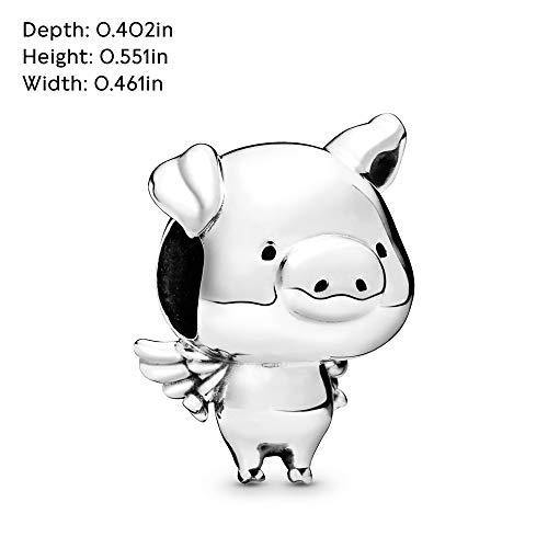 Pandora Jewelry Pippo the Flying Pig Sterling Silver Charm - JOY2ESpree