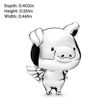 
                        
                          गैलरी व्यूवर में इमेज लोड करें, Pandora Jewelry Pippo the Flying Pig Sterling Silver Charm - JOY2ESpree
                        
                      