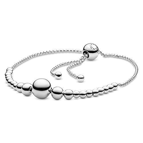 Pandora Jewelry String of Beads Sliding Bracelet Sterling Silver Bracelet - JOY2ESpree