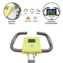 
                        
                          Cargar imagen en el visor de la galería, leikefitness LEIKE X Bike Ultra-Quiet Folding Exercise Bike, Magnetic Upright Bicycle with Heart Rate,LCD Monitor and easy to assemble 2200 (YELLOW) - JOY2ESpree
                        
                      