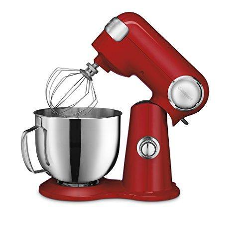 Cuisinart SM-50R 5.5-Quart Stand Mixer, Ruby Red - JOY2ESpree