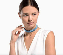 
                        
                          Load image into Gallery viewer, Swarovski POWER COLLECTION SLAKE Bracelet, Light Blue - 5523043 - JOY2ESpree
                        
                      