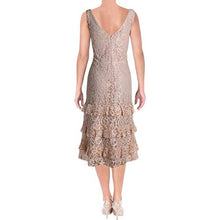 
                        
                          Load image into Gallery viewer, LAUREN RALPH LAUREN Womens Melrosa Lace Midi Cocktail Dress
                        
                      