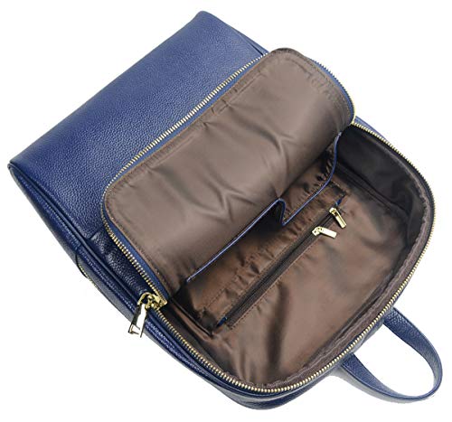 Coolcy Hot Style Women Real Genuine Leather Backpack Fashion Bag