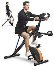 
                        
                          Muat gambar ke penampil Galeri, UREVO Stationary Exercise Bike Foldable 3 in 1 Magnetic Upright Bike Indoor Cycling Bike Squat Machine Row - JOY2ESpree
                        
                      