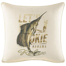 
                        
                          Load image into Gallery viewer, Tommy Bahama Nador Throw Pillow, 20 x 20, Ivory
                        
                      