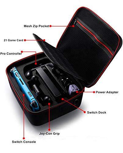 lovmmewlot Carrying Storage Case for Nintendo Switch - JOY2ESpree