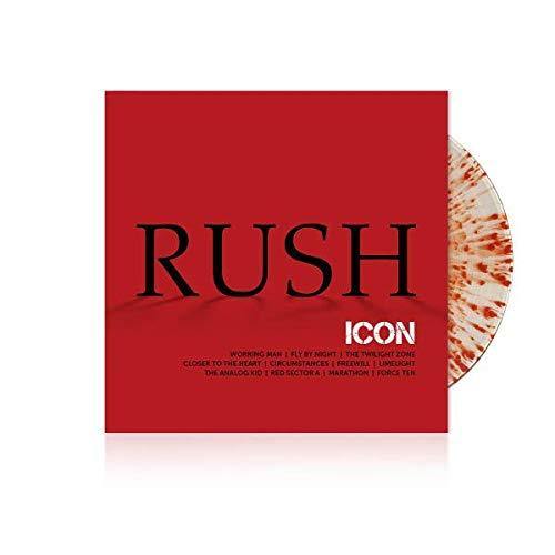 Rush Icon - Exclusive Limited Edition Clear With Heavy Red Splatter Colored Vinyl LP (Only 250 Copies Pressed Worldwide!) - JOY2ESpree