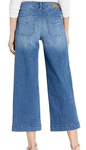 Jag Jeans Women's Simone Wide Leg Denim Crop Jean