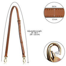 
                        
                          Muat gambar ke penampil Galeri, Allzedream Genuine Leather Purse Strap Replacement Crossbody Handbag Long Adjustable
                        
                      
