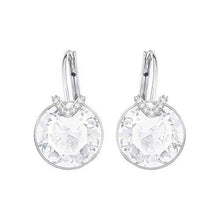 
                        
                          Load image into Gallery viewer, Swarovski Bella Pierced Earrings White One Size - JOY2ESpree
                        
                      