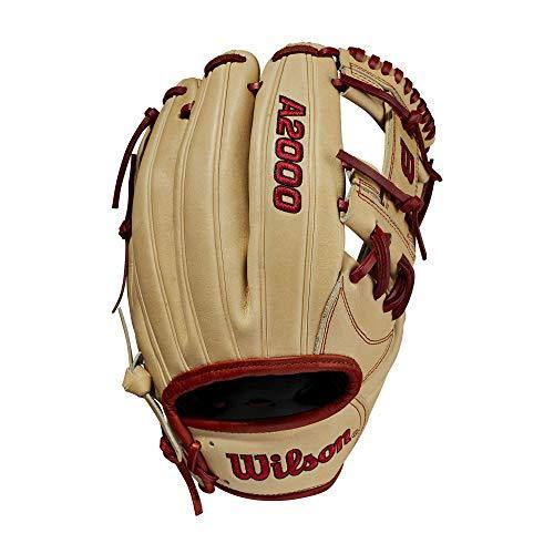 Wilson 2021 A2000 1787 (Infield) - Right Hand Throw,11.75",Blonde, Yellow, WBW1000891175, Large - JOY2ESpree