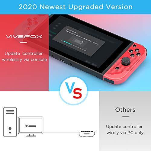 Vivefox Switch Joy Pad Controller, Alternative Joycons for Switch & Lite Controllers Joy Controller - JOY2ESpree