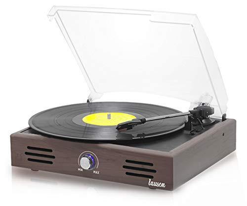 Lauson JTF536 Record Player, Turntable USB for Vinyl Records 3 Speed - JOY2ESpree